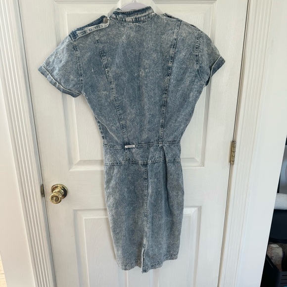 Vintage Rampage Acid Wash denim dress - Picture 6 of 8